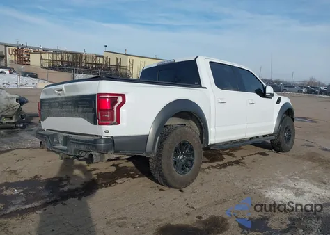 2018 Ford F-150 Raptor from USA, damaged, VIN 1FTFW1RG6JFB98726